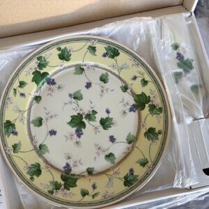 VINTAGE Andrea by Sadek Porcelain Cake Plate and Service